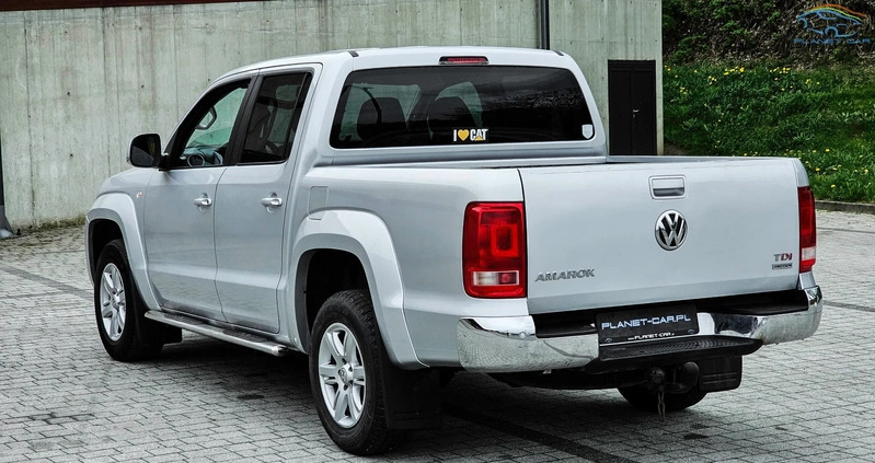 Volkswagen Amarok cena 54900 przebieg: 257000, rok produkcji 2011 z Bobowa małe 379